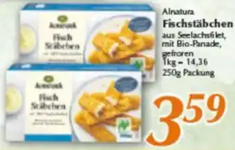 inkoop Alnatura Fischstäbchen Angebot