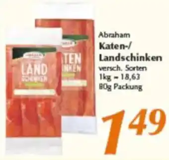 inkoop Abraham Katen-/ Landschinken Angebot