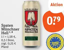 tegut Spaten Münchner Hell Angebot