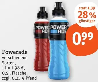 tegut Powerade Angebot