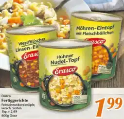 inkoop Erasco Fertiggerichte Angebot