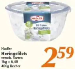 inkoop Nadler Heringsfilets Angebot