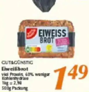 inkoop GUT&GÜNSTIG Eiweißbrot Angebot