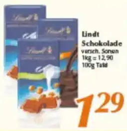 inkoop Lindt Schokolade Angebot