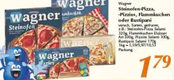 inkoop Wagner Steinofen-Pizza, Pizzies, Flammkuchen oder Rustipani Angebot