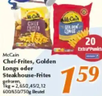 inkoop McCain Chef-Frites, Golden Longs oder Steakhouse-Frites Angebot