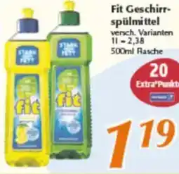 inkoop Fit Geschirrspülmittel Angebot