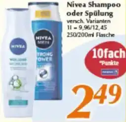 inkoop Nivea Shampoo oder Spülung Angebot