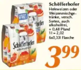 inkoop Schöfferhofer Angebot