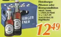 inkoop Flensburger Pilsener oder Bierspezialitäten Angebot