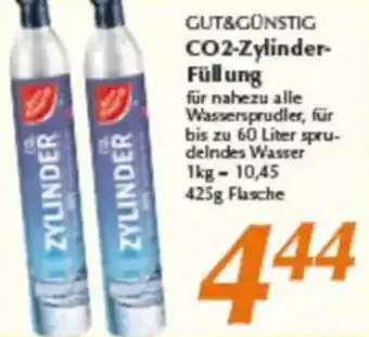 inkoop GUT&GÜNSTIG CO2-Zylinder Füllung Angebot