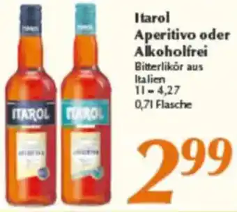 inkoop Itarol Aperitivo oder Alkoholfrei Angebot