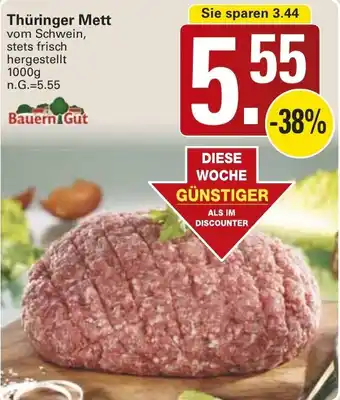 WEZ Bauern Gut Thüringer Mett Angebot