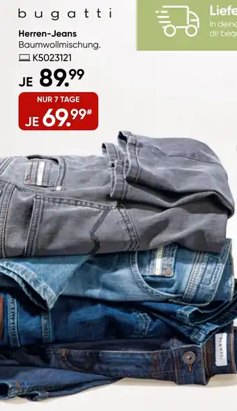 Galeria bugatti Herren-Jeans Angebot