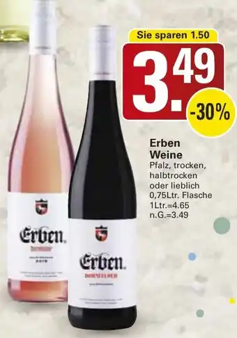 WEZ Erben Weine Angebot