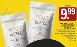 WEZ WEZ Hauskaffee Jubiläumskaffee Caffè Crema Angebot