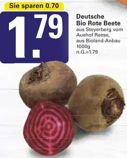 WEZ Deutsche Bio Rote Beete Angebot