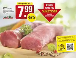 WEZ Bauern Gut Zartes Schweinefilet Angebot