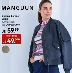 Galeria MANGUUN Damen-Bomber Jacke Angebot