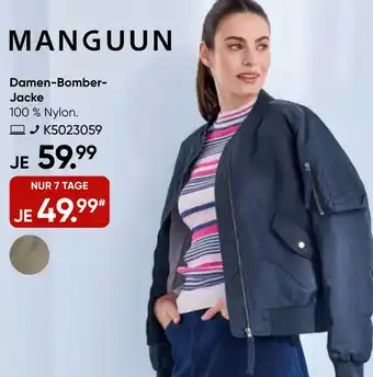 Galeria MANGUUN Damen-Bomber Jacke Angebot