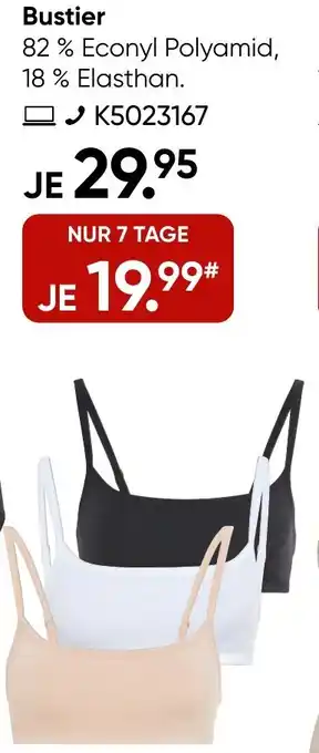 Galeria CALIDA Bustier Angebot