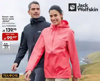 Galeria Jack Wolfskin Damen- oder Herren-Jacke ,,Weiltal" Angebot