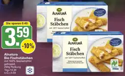 WEZ Alnatura Bio Fischstäbchen Angebot