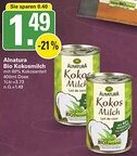 WEZ Alnatura Bio Kokosmilch Angebot