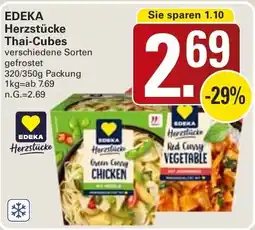 WEZ EDEKA Herzstücke Thai-Cubes Angebot