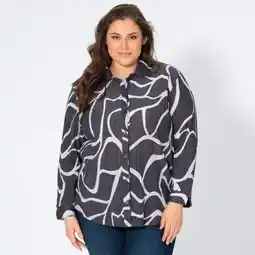 NKD Damen-Bluse mit modischem Druck, große Größen Angebot