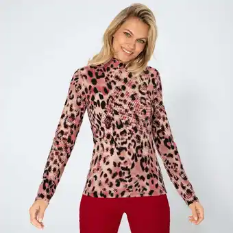 NKD Damen-Rollkragenpullover mit Leo-Musterung Angebot