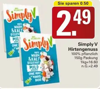 WEZ Simply V Hirtengenuss Angebot