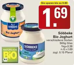 WEZ Söbbeke Bio Joghurt Angebot