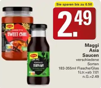 WEZ Maggi Asia Saucen Angebot