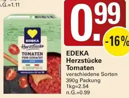 WEZ EDEKA Herzstücke Tomaten Angebot