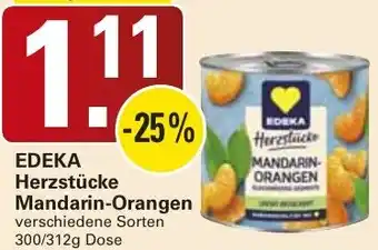 WEZ EDEKA Herzstücke Mandarin-Orangen Angebot