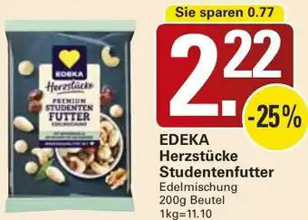 WEZ EDEKA Herzstücke Studentenfutter Angebot