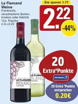 WEZ Le Flamand Weine Angebot