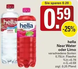 WEZ hella Near Water oder Limo Angebot