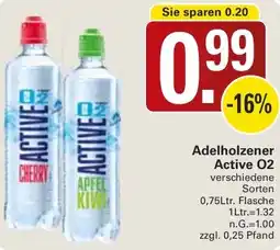 WEZ Adelholzener Active O2 Angebot