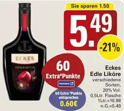 WEZ Eckes Edle Liköre Angebot