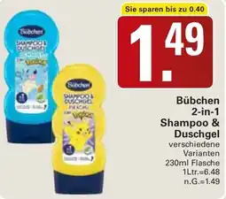 WEZ Bübchen 2-in-1 Shampoo & Duschgel Angebot