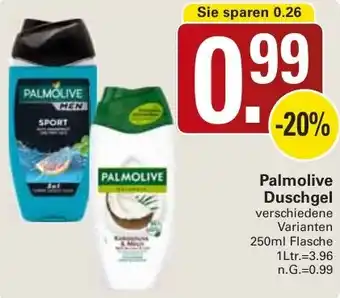 WEZ Palmolive Duschgel Angebot