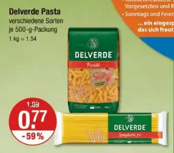 V Markt Delverde Pasta Angebot