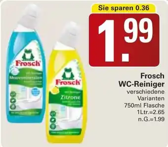 WEZ Frosch WC-Reiniger Angebot