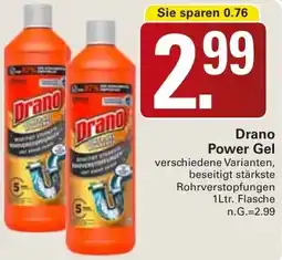 WEZ Drano Power Gel Angebot