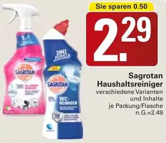 WEZ Sagrotan Haushaltsreiniger Angebot