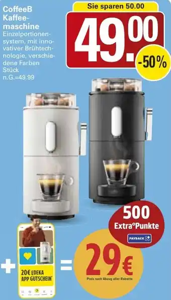 WEZ CoffeeB Kaffeemaschine Angebot