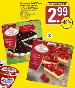 WEZ Coppenrath & Wiese Lust auf Kuchen, Torte oder Vegan Angebot