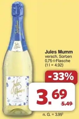 Famila Nord West Jules Mumm Angebot